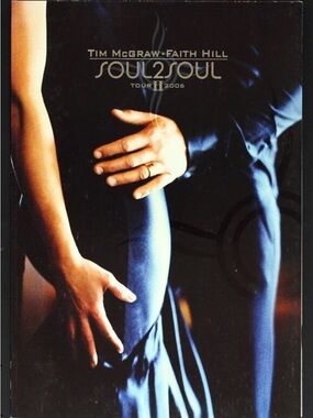 Tim McGraw & Faith Hill Soul2Soul Tour II 2006 Program Book Collectable